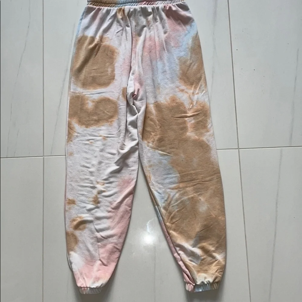 Lightweight Tie Dye Multi Color Joggers Size S - Picture 5 of 5